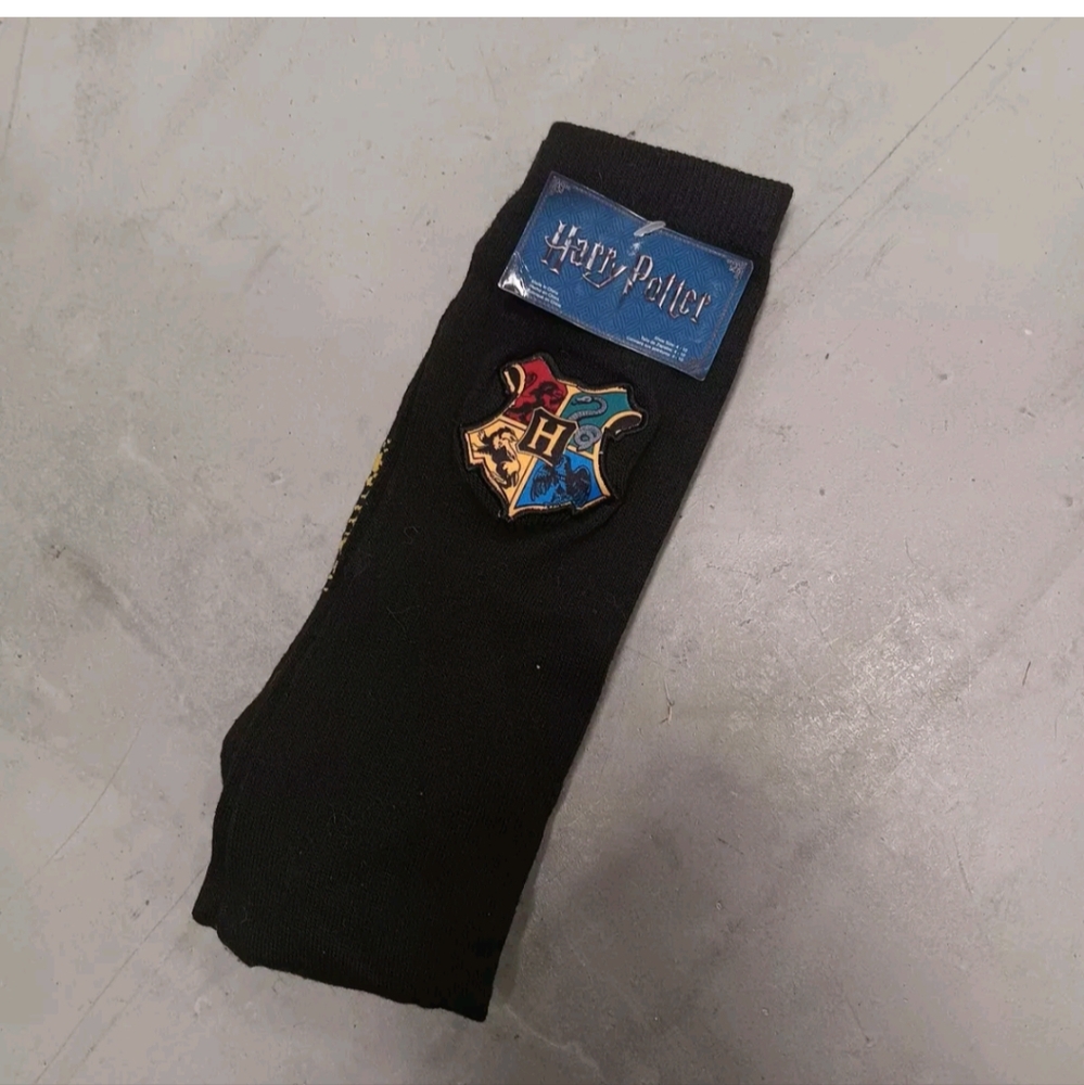 HYP Harry Potter Hogwarts Men’s Novelty Crew Socks Size 9-11 New
